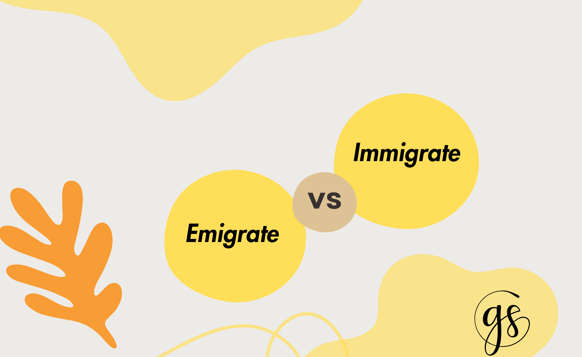 emigrate immigrate